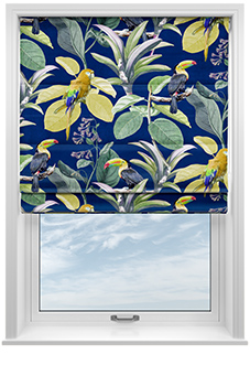 Parrot, Mangrove - Roman Blind